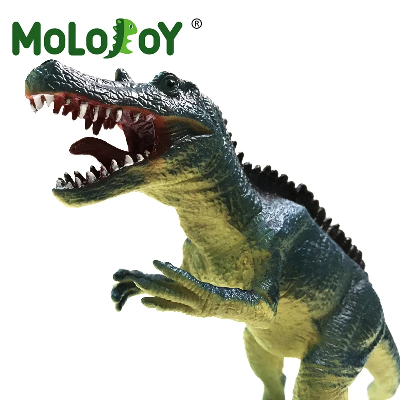 

MoloJoy Dinosaur Toy Model Big Size Animal Model Tyrannosaurus Stegosaurus Tanystropheus Spinosaur Model Doll Toy for Children