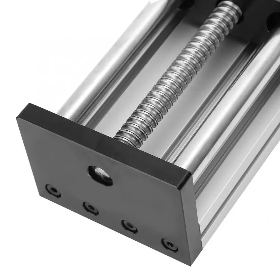 Линейный скользящий двойной алюминиевый сплав вал шариковый винт линейный