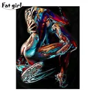 Набор для рисования пар, алмазная 5D картина квадратной формы, Современное украшение, мозаика, вышивка крестиком, ручная работа сделай сам