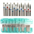 Набор Алмазных фрез для аппаратного маникюра, 10 шт.компл.