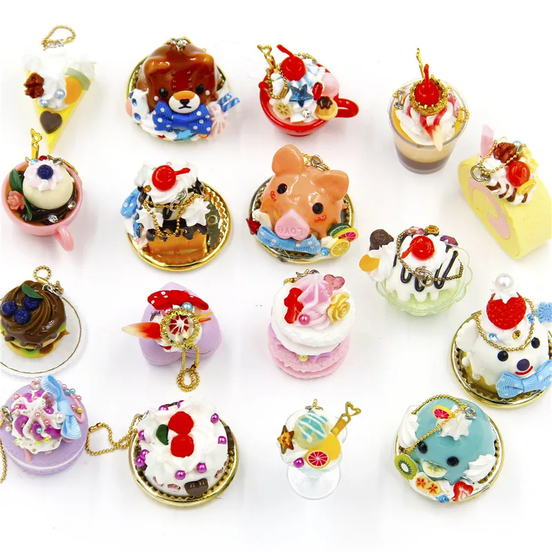Различные случайные потайные пакеты для тортов игрушечные аксессуары еды
