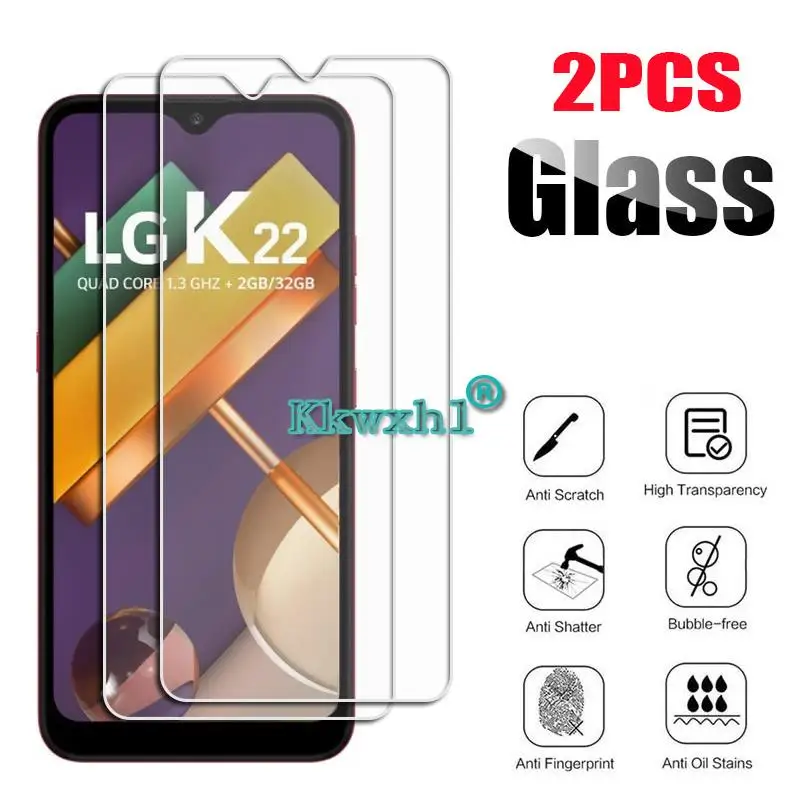 2 шт. для LG Aristo 5 Fortune 3 Harmony 4 K22 + Plus K31 Rebel K41S K42 K51 K51S K52 K61 Защитная пленка экрана из