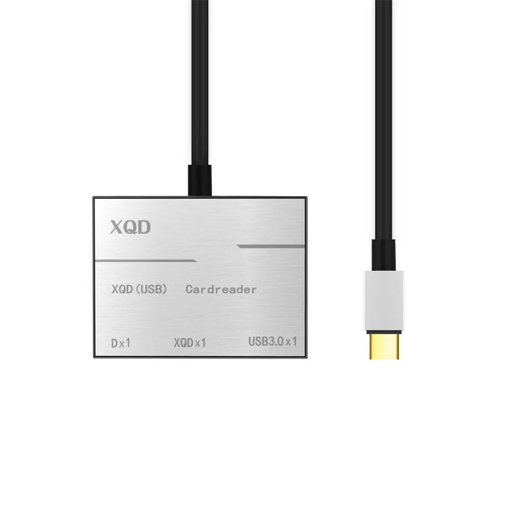 Портативный 3 в 1 кард ридер камера XQD SD type C концентратор адаптер для систем Windows/Mac