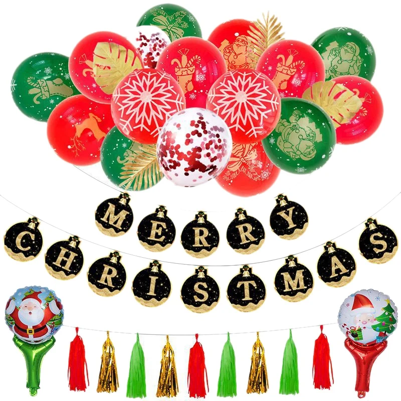 12 дюймов украшения Санта Клаус и снеговик новогодние рождественские шары