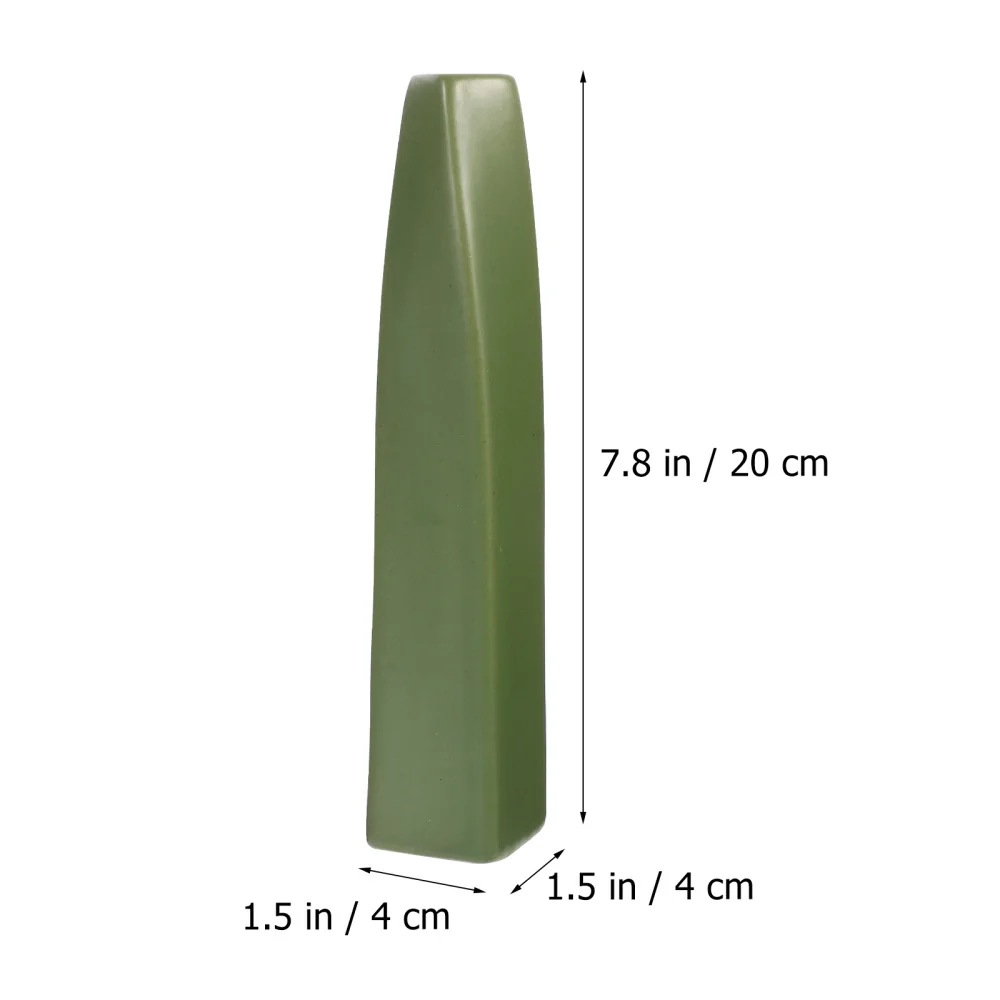 Chinese Style Ceramic Vase Simple Flower Container Decorative Bottle | Дом и сад