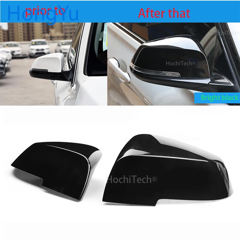 Крышка заднего зеркала для BMW 1 серии F20 F21 116i 118i 120i 125i 130i 2012 2018 Черная|Зеркала и
