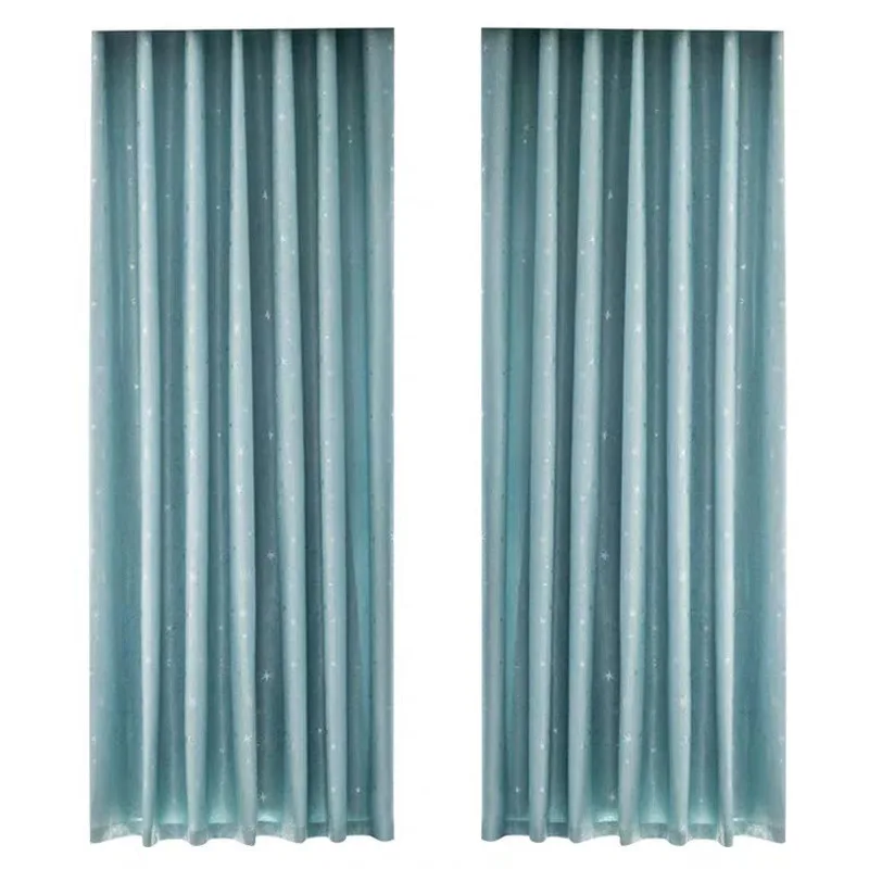 

Custom Thickened Blackout Curtains for Living Room Dining Room Bedroom Finished Shading Curtains Nordic Style Curtains