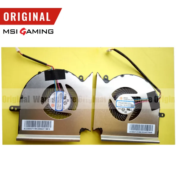 Новый оригинальный Процессор GPU вентилятор охлаждения для MSI GE63 GP63 GL63 GE63VR GE73 GE73VR