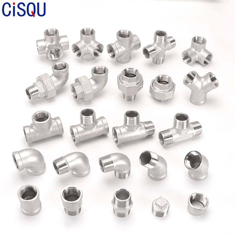 3/4 &quotНержавеющая сталь трубы фитинги мужского и женского пола резьбовое гнездо