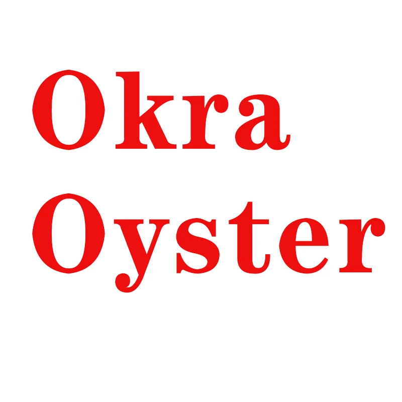 

Окра Устрица хорошего качества