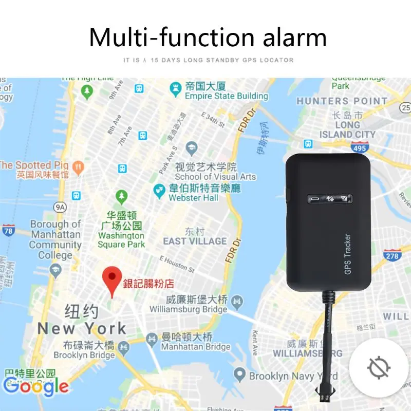 

GT02A Car GPS Tracker GSM GPRS SMS Vehicle Tracking Device Monitor Locator