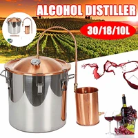 101830l distiller alambic moonshine alcohol still stainless copper diy home brew water wine brandy essential oil brewing kit