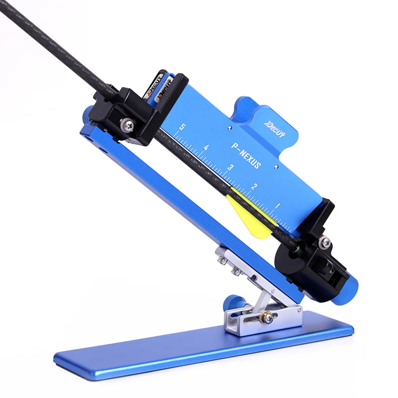 Зажим Decut для стрельбы из лука 1 75-5 дюймов PC/Турция настоящее перо алюминий +