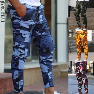 Камуфляжные быстросохнущие брюки-карго GYMOHYEAH, мужские джоггеры, брюки, лето 2019, мужские тренировочные брюки, Мужская Весенняя уличная одежда, спортивные брюки