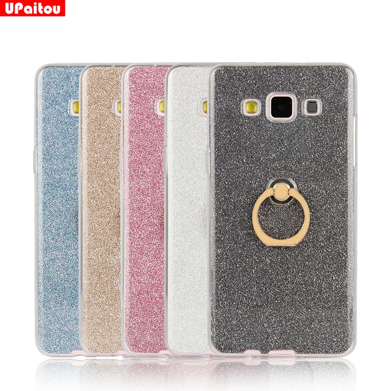 Чехол UPaitou для Samsung Galaxy A3 A5 A7 A8 A9 2015 2016 Note 3 4 5 C5 C7 C9 Pro блестящий чехол с держателем