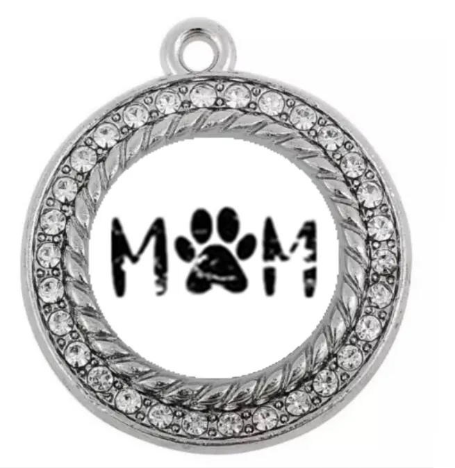 Изготовленные На Заказ 15 мм стеклянные круглые подвески со стразами для всей