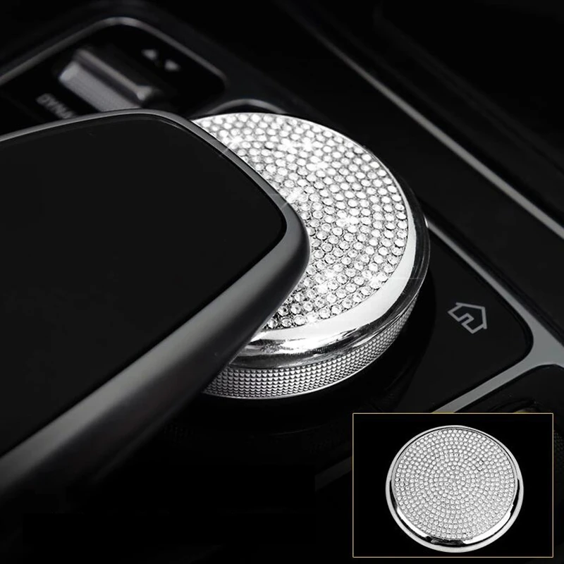 Хрустальная консоль мультимедийная кнопка крышка подходит для Benz E Class W213 E200L E300L