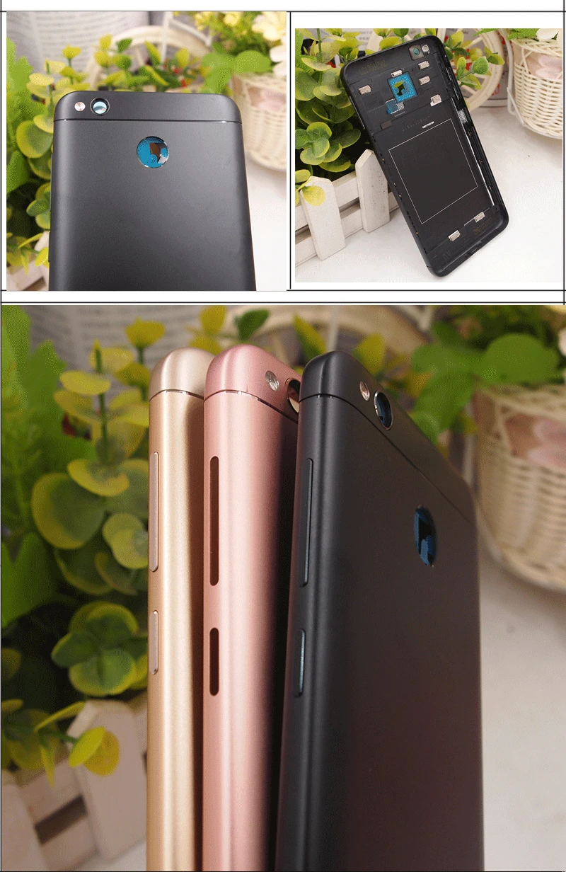 Запасные части для Redmi Note 4X 32 Гб (Snapdragon 625) задняя крышка аккумулятора + Кнопки