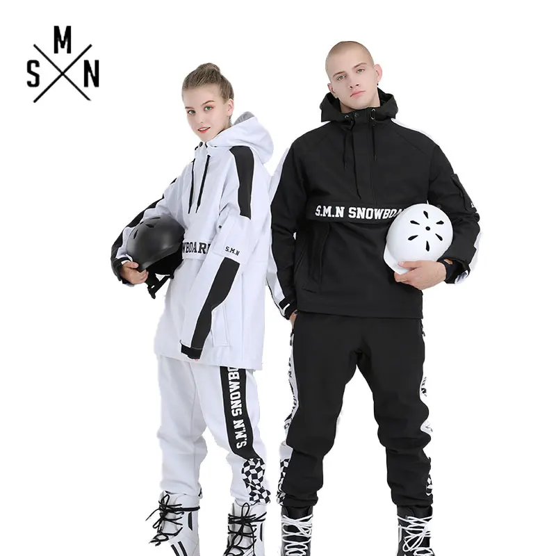 Спортивный костюм SMN унисекс водонепроницаемый дышащий теплый ветростойкий для