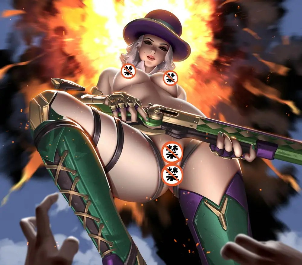 

Printed silk or canvas OW sexy lady mei dva Ashe art poster 16x24 24x36 inch custom living room bedroom home wall picture