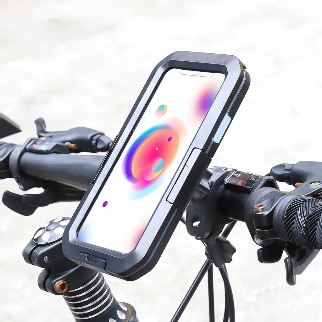 Five In One IPX8 Мотоцикл велосипед MTB руль сотовый телефон съемка мобильный