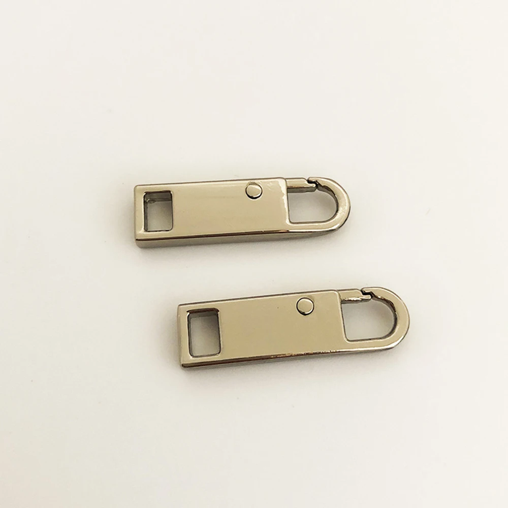 2pcs Metal Zipper Head Zipper Lightning Repair Kits Zipper Pull For Zipper Slider Diy Sewing Craft Sewing Kits Metal Zip