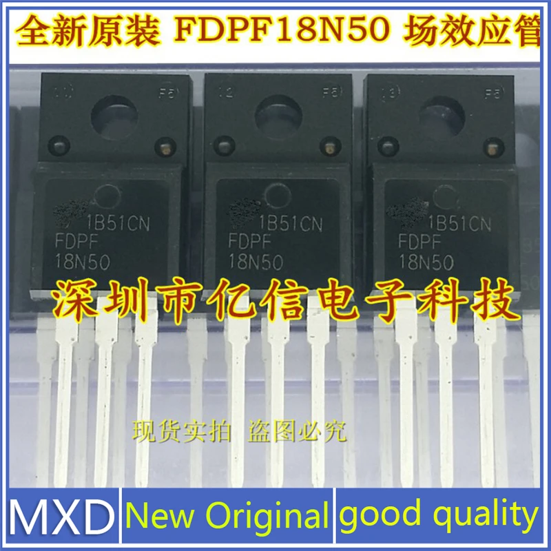 

5Pcs/Lot New Original FDPF18N50 PFV2 18N50 Can Replace 18N20 Field Effect Tube Good Quality
