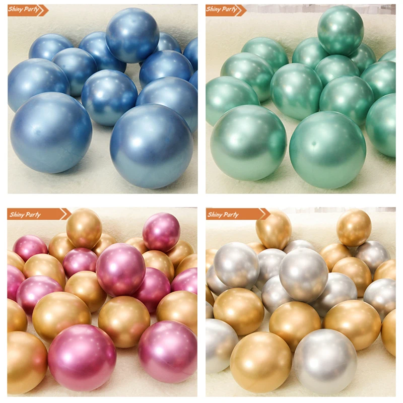 5/10/12 дюймов Новый золотого серебристого и красного цвета утолщенная с