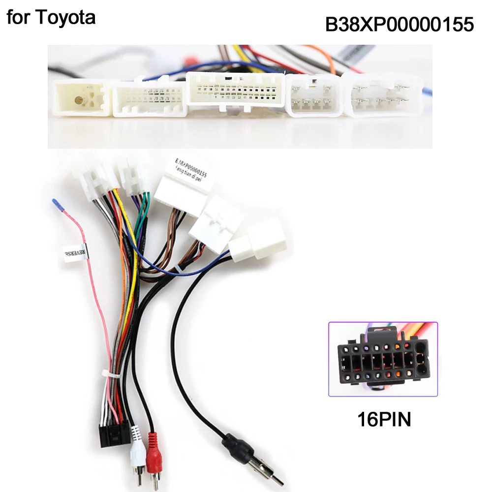 Автомобильный радиоприемник Bosion ISO адаптер кабель quadlock 16pin для VW FORD KIA TOYOTA NISSAN OPEL