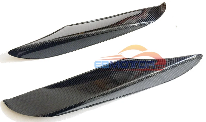 Настоящая крышка переднего бампера из углеродного волокна 1 пара для BMW F12 F13 F06 M6