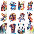 Мозаика из страз MomoArt сделай сам, квадратная вышивка с изображением тигра, вышивка с собакой, вышивка крестиком, украшение для стен