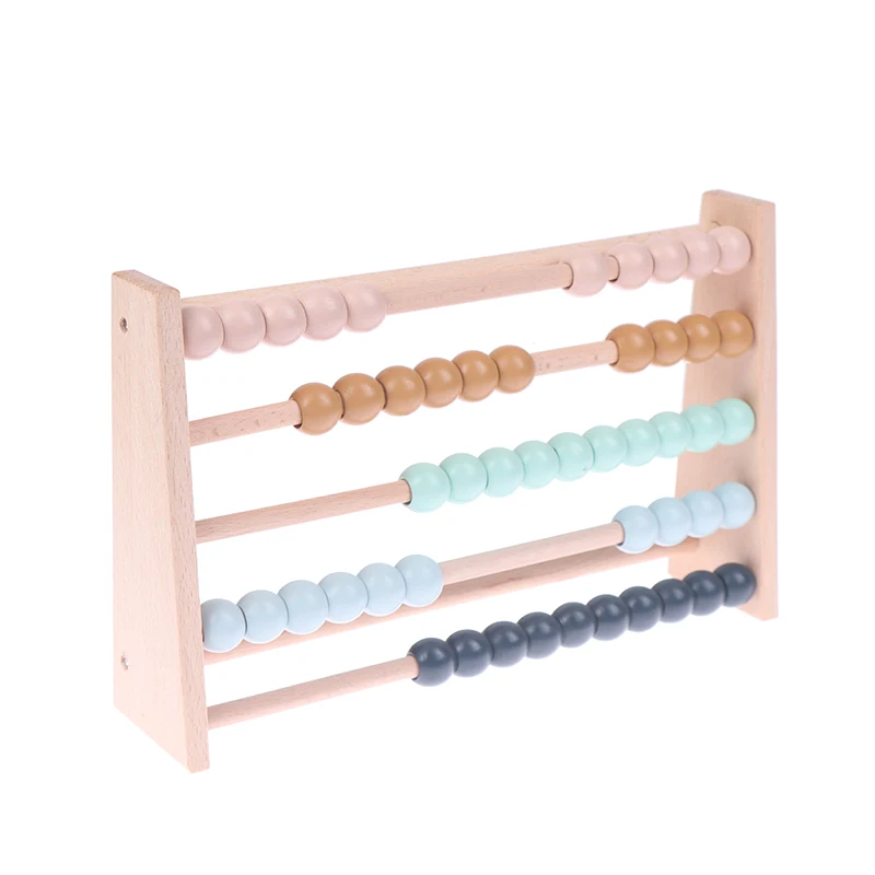 

Wooden Abacus Children Early Math Learning Toy Numbers Counting Calculating Beads Montessori Educational Toy