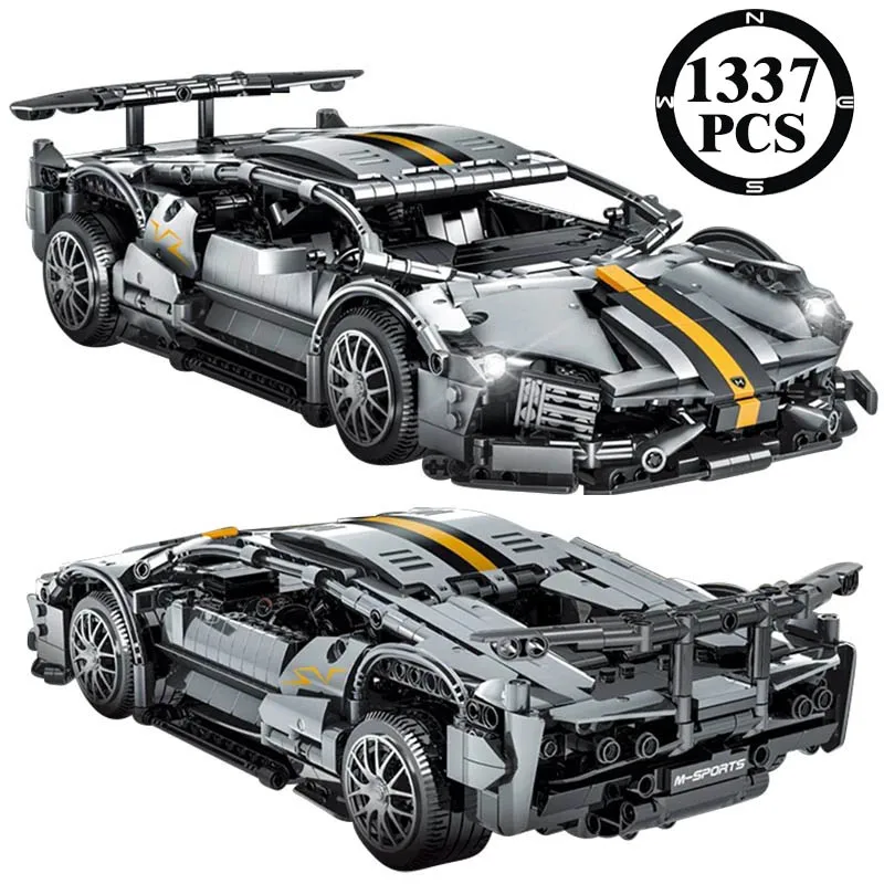 

Mould King Build Moc Technology Model Cars Building Blocks 1337pcs Technic Brick Car City Traffic Toys Designer For Boys Gift