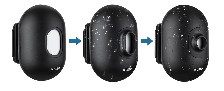 KERUI DW9 открытый Беспроводной дома охранной сигнализации Водонепроницаемый PIR инфракрасный детектор движения дорога гараж охранной сигнализации автомобиля