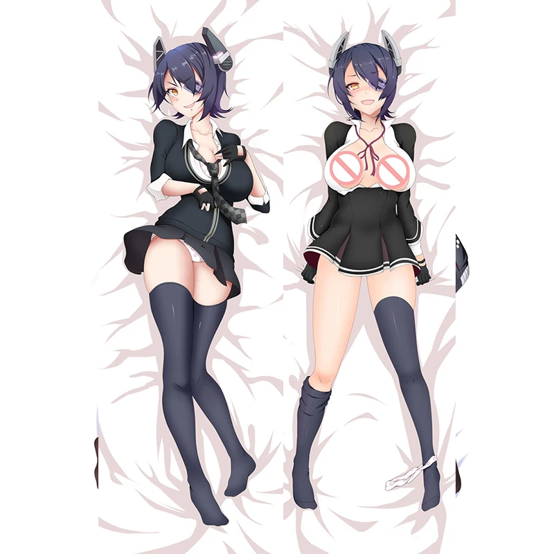 Kantai Collection Yuudachi Anime kanfleet Yuugumo длинная наволочка Haruna для подушки Tenryuu Dakimakura | Дом и