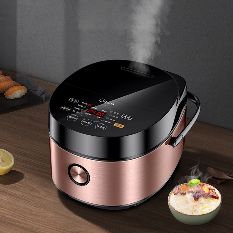 

Midea electric rice cooker 5L smart home large capacity, multi-function fully automatic food warmer