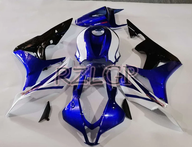 

for Honda CBR600RR 2007 - 2008 Fairing CBR 600 RR 2008 Blue White Motorcycle Fairing for Honda CBR600RR 07 Plastic Fairings