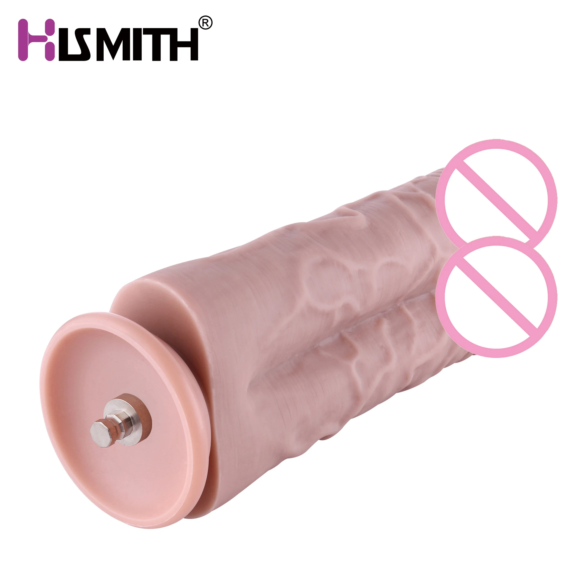 Hismith 8 5 &quotдва члена одно отверстие силиконовый фаллоимитатор для Премиум секс