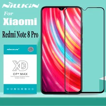 Nillkin for Xiaomi Redmi Note 8 Note8 Pro Tempered Glass Screen Protector XD Full Coverage 3D Safety Glass on Redmi Note 8 Pro
