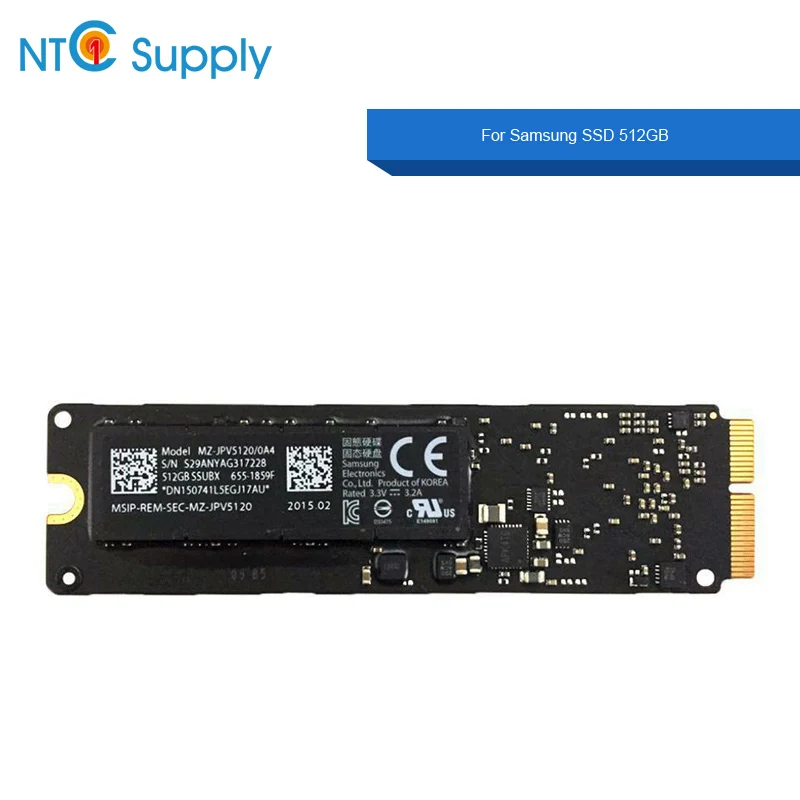 

NTC поставка SSD 512 ГБ для Samsung 655-1859F 2013-2015 год подлинный б/у 100% протестированный работает хорошо