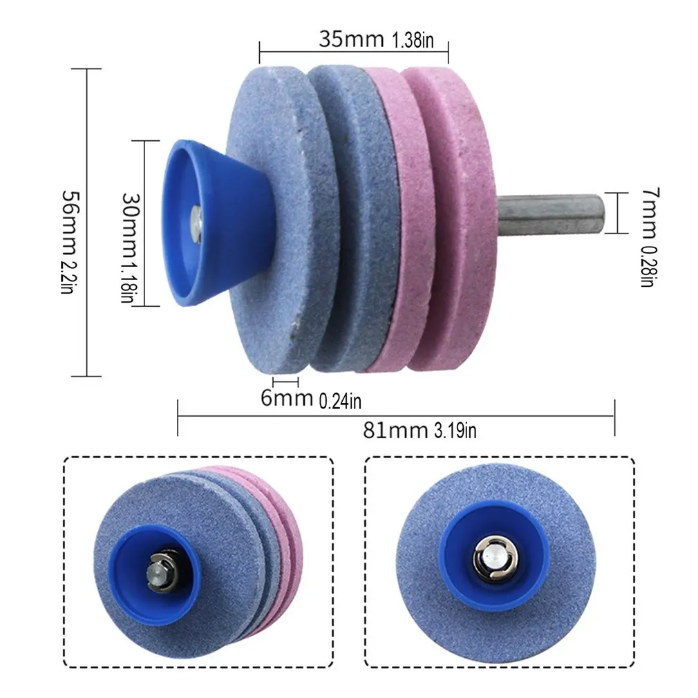 

Blade Garden Tools / Fastest Knife Sharpener Blade Universal Sharpening Rotary Drill Cutter Lawn Mower Knife Sharpener 1pcs