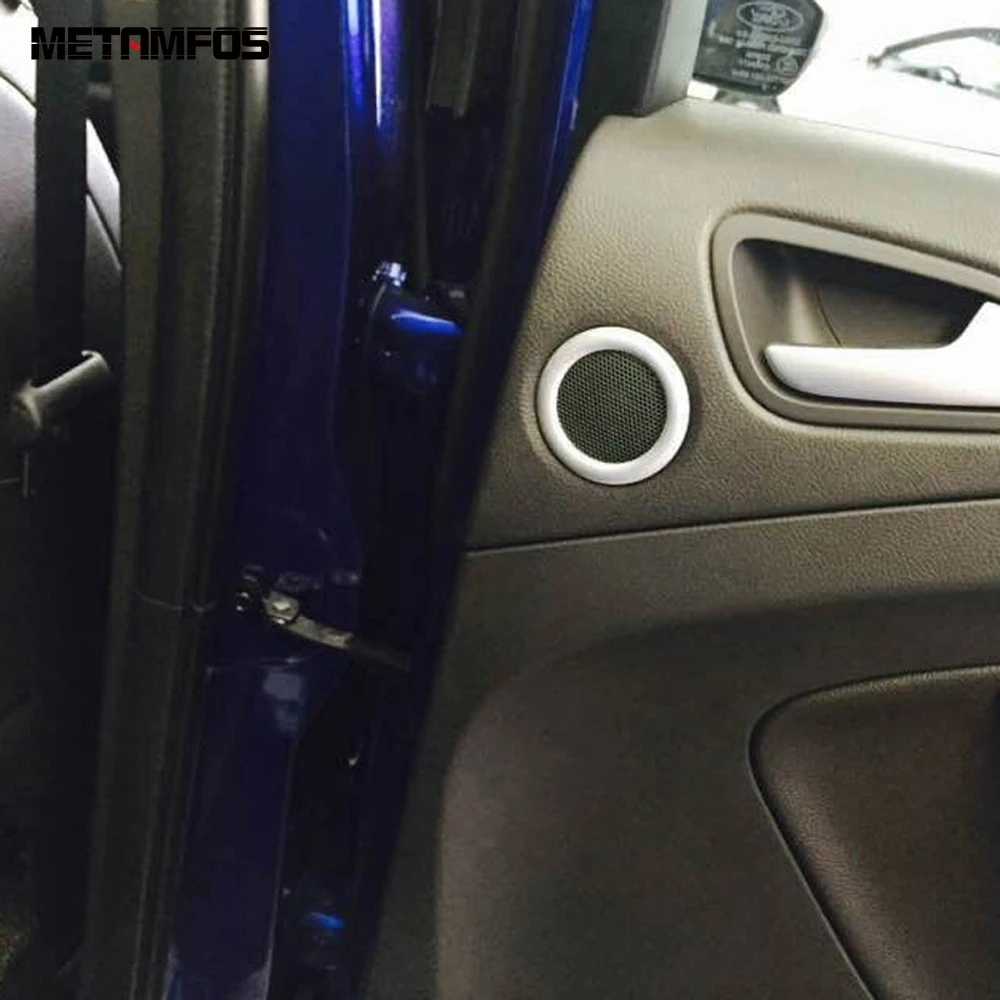 For Ford Kuga Escape 2017 2018 Rear Door Loudspeaker Stereo Audio Speaker Cover Trim Matte Interior Accessories Car Styling For Ford Kuga Escape 2017 2018 Rear Door Loudspeaker Stereo Audio Speaker Cover Trim Matte Interior Accessories Car Styling