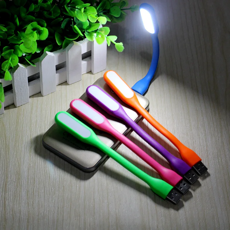 Маленький гибкий USB ночник светодиодный светильник для ноутбука компьютера