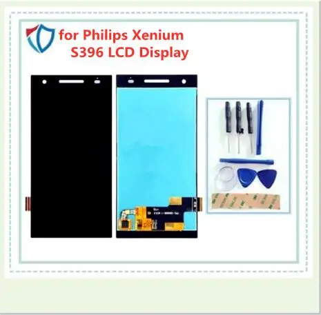 ЖК дисплей для Philips Xenium S396 с сенсорным экраном дигитайзер стекло в сборе экран