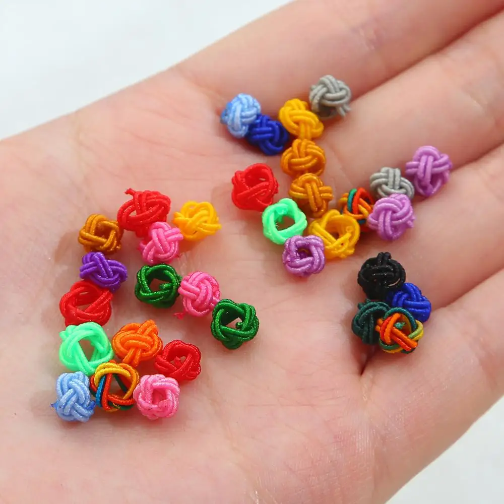 10pcs Handmade thread Spacer knot Charm Pendant Beads For Bag Garment Sewing Accessories DIY Craft Supplies Decoration | Дом и сад
