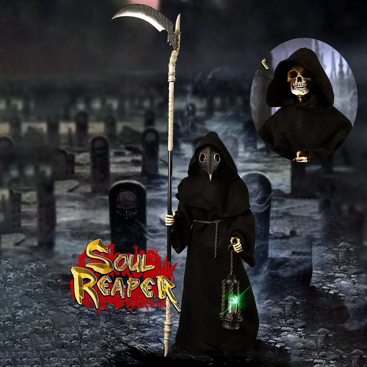 

Pre-order! COOMODEL NS005 1/6 DEATH SOUL REAPER NIGHTMARE SERIES DIE-CAST ALLOY Soldier Action Figure Doll