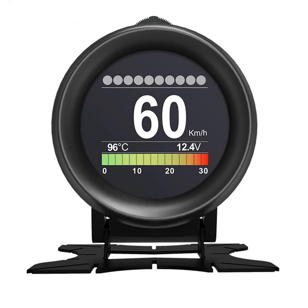 Автомобильный Мультифункциональный измеритель температуры X60 HUD умный цифровой