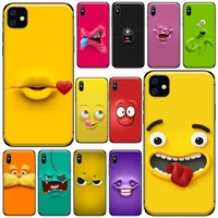 3d funny cartoon mouth face tongue phone case for iphone 11 12 pro xs max 8 7 6 6s plus x 5s se 2020 xr soft silicone cover capa