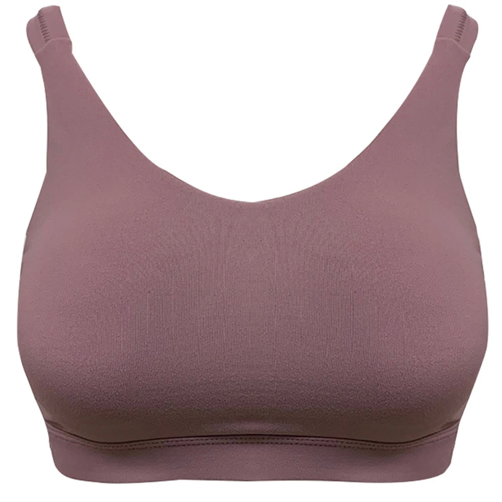 

Factory Direct Selling Beauty Back Shockproof Solid Color Sports Underwear Breathable Sweat-Absorbent Yoga Fitness Camisole Bra