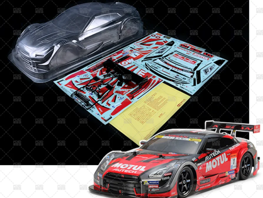 Радиоуправляемая машина OnRoad Clear GT Mustang GT 60 s корпус 200 мм HPI Kyosho Tamiya Redcat HSP 1-10 Масштаб Yokomo Drift 1965 Ford Shelby - Цвет: 51584  Motul Autech